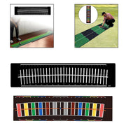 Golf Putting Mat Golf Hitting Mat Courtyard Golf Training Aid Home Improving Skills Velvet Mat for Golf Practice