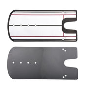 Golf Putting Mirror Training Aid - Alignment Practice Tool with Eye Line Guide, Portable Putter Trainer for Indoor/Outdoor