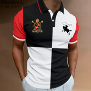 Golf Outfit Simple Polo Shirts for Men Summer Lapel Polo Shirt Business Casual Men's Short Sleeve Tee T-Shirt Men New Golf Tops