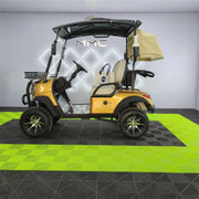 Lifted Four Wheels Club Car Golf Buggy Cart off Road Hunting Lithium Battery 4 Seaters Electric Golf Cart