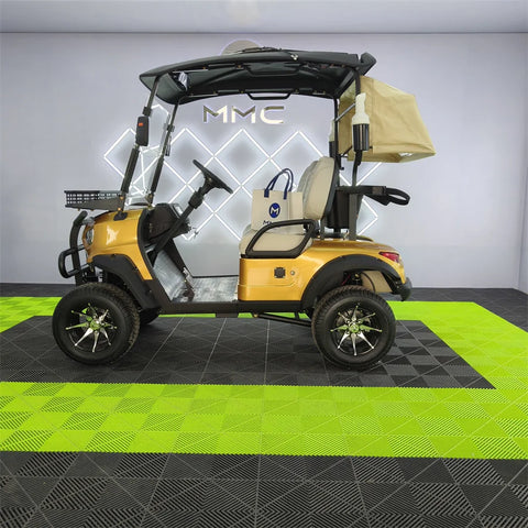 Lifted Four Wheels Club Car Golf Buggy Cart off Road Hunting Lithium Battery 4 Seaters Electric Golf Cart
