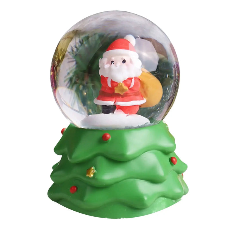 Christmas LED Musical Snow Globe Ornament
