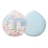 Diamond Triangle Powder Puff Velvet