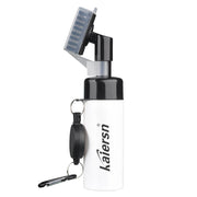 Golf club brush with built in water tank - clean as you play, quick and easy