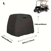 Golf Cart Rain Cover Golf Cart Cover Dustproof Golf Cart Cover Golf Cart Accessories Waterproof Dustproof Sunproof