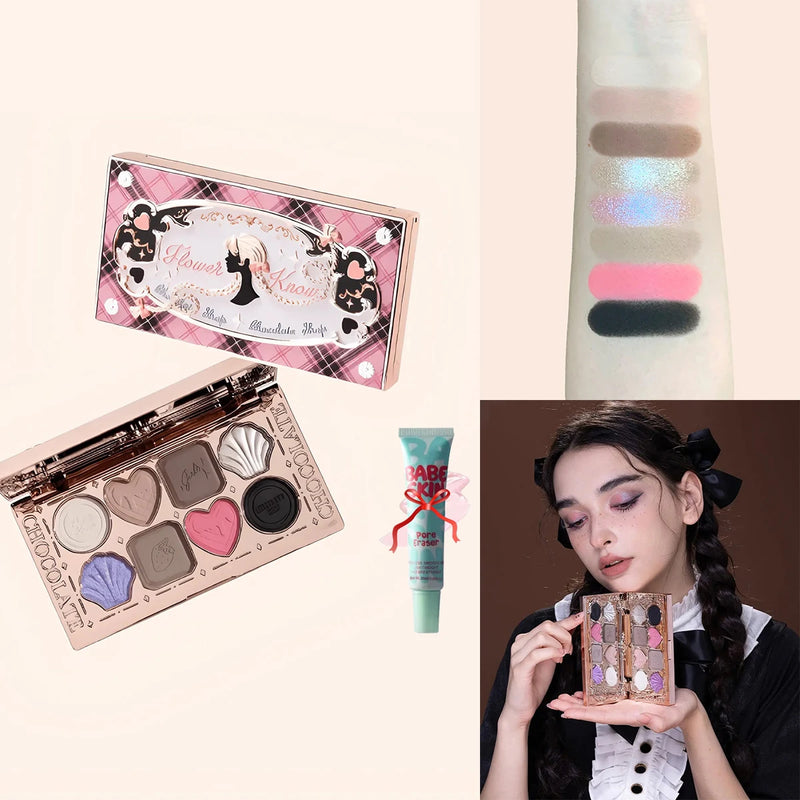 Flower Knows 8-Color Eyeshadow Palette