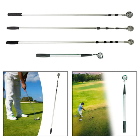 Golf Ball Retriever, Easy Pickup Ball Retriever Tool Golf Grabber Golf Ball Picker Aluminum Alloy Claw Tool Golf Gift for Men