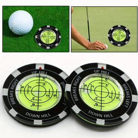 Green reader. reads the slope of the green, so you can finaly start using aimpoint like the pros