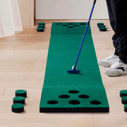 Golf Game Mat 12 Holes Golf Putting Mat