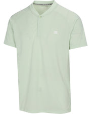 Three Sixty Six Collarless Golf Shirts - Men’s Casual Dry Fit Short Sleeve Polo, Lightweight and Breathable Gym Sports Fitness