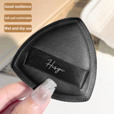 Black Triangle Powder Puff Facial Makeup Sponge 