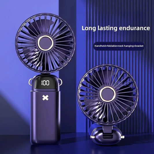 Mini Handheld Small Fan Portable. Stay  cool during hot golf rounds. Silent!