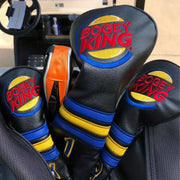 Golf Head Covers for Driver, Bogey King Premium Golf Club Head Covers with Soft Lining ,Great Golf Accessories for DAD