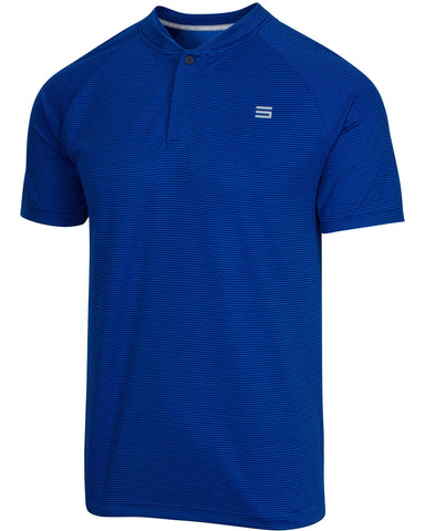 Three Sixty Six Collarless Golf Shirts - Men’s Casual Dry Fit Short Sleeve Polo, Lightweight and Breathable Gym Sports Fitness