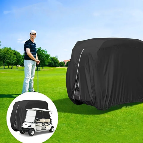 Golf Cart Rain Cover Golf Cart Cover Dustproof Golf Cart Cover Golf Cart Accessories Waterproof Dustproof Sunproof