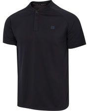 Three Sixty Six Collarless Golf Shirts - Men’s Casual Dry Fit Short Sleeve Polo, Lightweight and Breathable Gym Sports Fitness