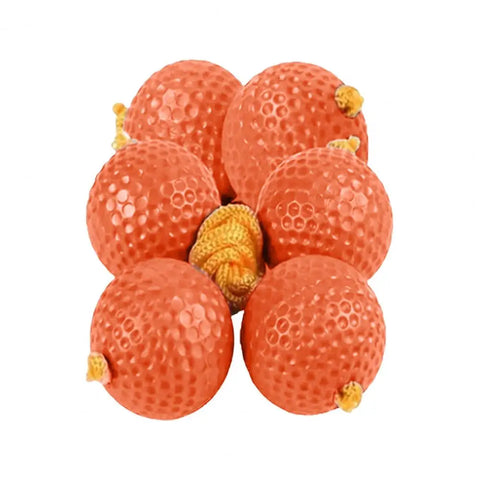3 Pairs Ladder Ball Replacement Ladder Toss Game Balls Ladderball Bolas Made from Real Golf Balls for Lawn Yard Beach Game