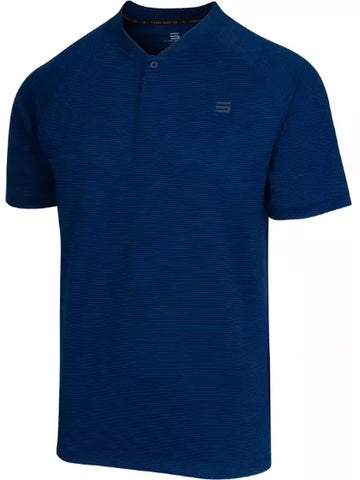 Three Sixty Six Collarless Golf Shirts - Men’s Casual Dry Fit Short Sleeve Polo, Lightweight and Breathable Gym Sports Fitness