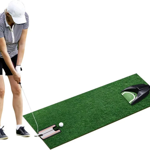 Golf Putting Alignment Mirror, Portable Practice Trainer, Alignment Tool 14.5cm x 30cm