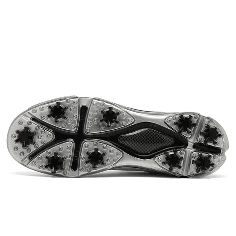 Waterproof Golf Shoes Spiked Cleats Non-Slip Outdoor Training Shoes Lightweight Comfortable Professional Golfing Footwear Modern