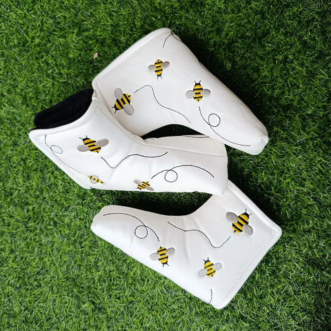 bee golf headcover, nice way to protect you putter with style