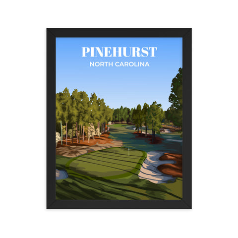 Pinehurst NC - Golf Course Poster-3