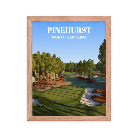 Pinehurst NC - Golf Course Poster-5