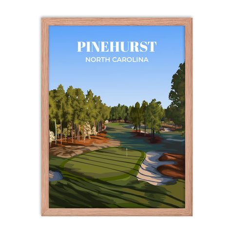 Pinehurst NC - Golf Course Poster-8