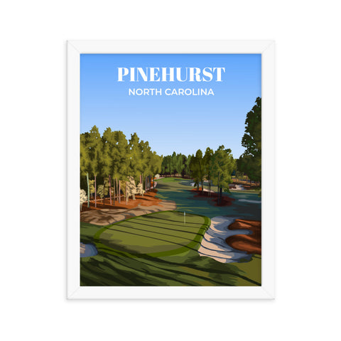 Pinehurst NC - Golf Course Poster-4