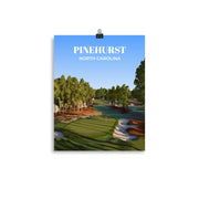 Pinehurst NC - Golf Course Poster-2