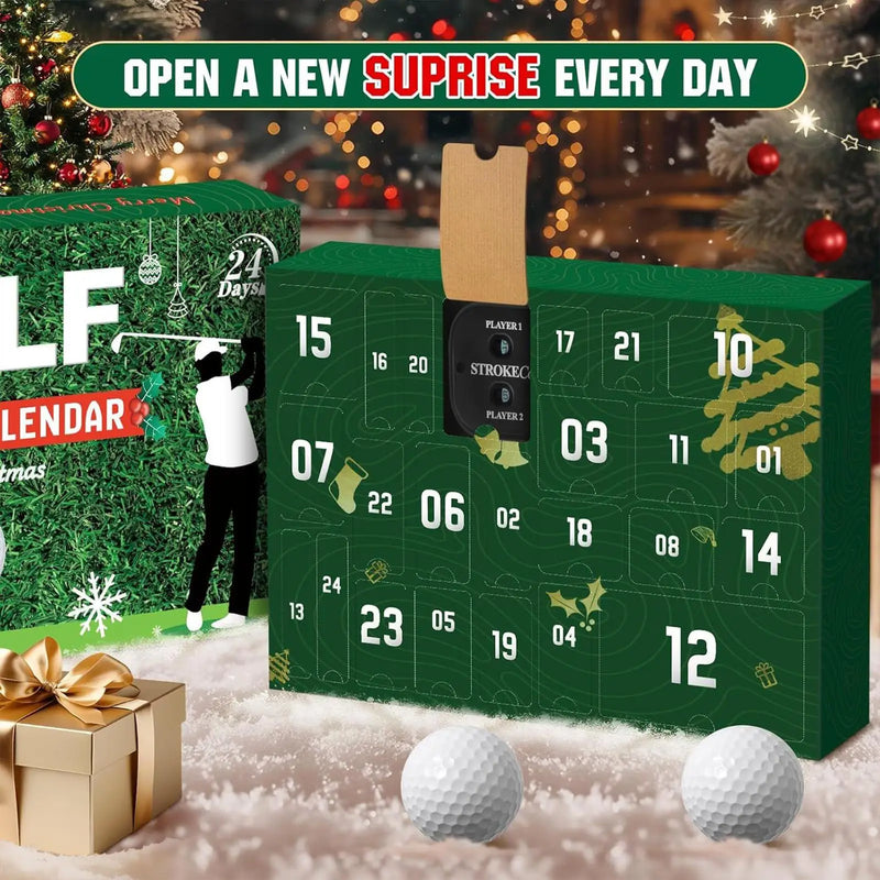 2025 Golf Advent Calendar Christmas Countdown Calendar