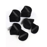 Black Triangle Powder Puff Sponge Soft Velvet