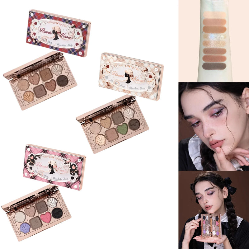 Flower Knows 8-Color Eyeshadow Palette